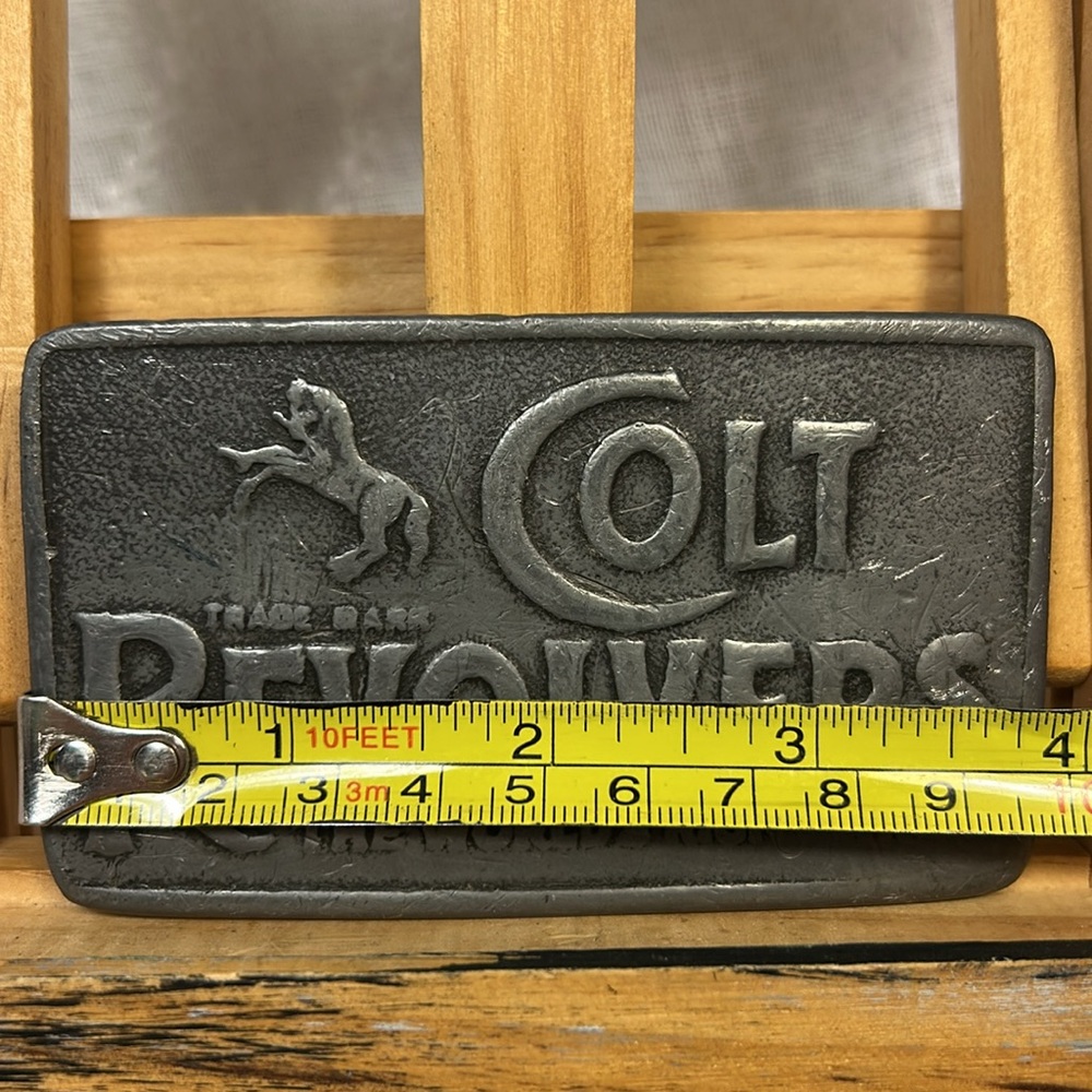 Colt Revolver vintage belt buckle - Picture 2 of 8
